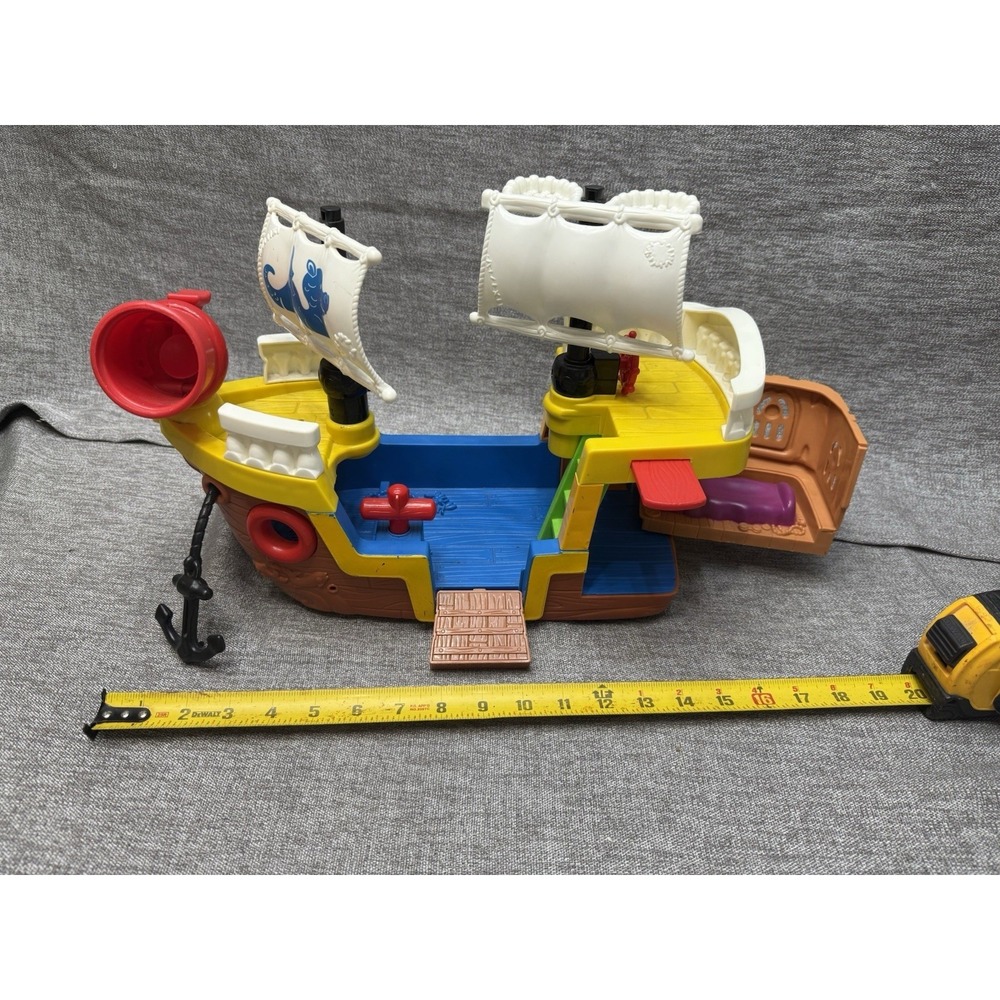 Little People Kids Pirate Ship Pretend Play Boat